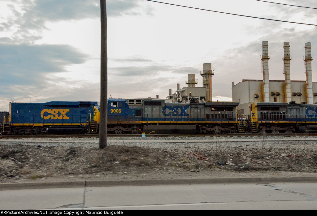 CSX Locomotives in the Yard